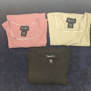 3 Womens Shirts  from Denim &Co. ,